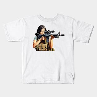 Tactical Girl Kids T-Shirt